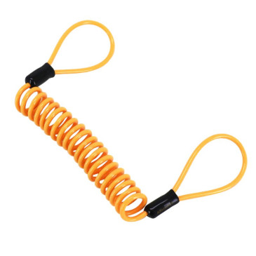 CORDON DE RAPPEL ARMLOCK 1.50M (DIAM 4 mm) ORANGE POUR ANTIVOL BLOQUE DISQUE 3700948258781