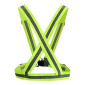 BRETELLES/GILET/BANDE REFLECHISSANTE/FLUORESCENTE DE SECURITE CORPORELLE TAILLE UNIQUE -P2R- 3700948284469