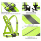 BRETELLES/GILET/BANDE REFLECHISSANTE/FLUORESCENTE DE SECURITE CORPORELLE TAILLE UNIQUE -P2R- 3700948284469