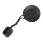 RETROVISEUR MOTO / QUAD / SCOOT UNIVERSEL ENDURO REPLIABLE GAUCHE NOIR (AVEC COLLIER) (HOMOLOGUE CE) -P2R- 3700948285244