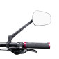 RETROVISEUR VELO DROIT ZEFAL ESPION E80 DROIT RABATTABLE FIXATION SUR CINTRE COLLIER (MIROIR 80 cm2) 240x210x80 mm 3420586602233