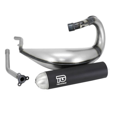 EXHAUST FOR 50CC MOTORBIKE TECNIGAS E-NOX STEEL FOR SHERCO 50 SM-R 2013>, 50-R 2013> (TOP MOUNTING RIGHT) 8435521101998
