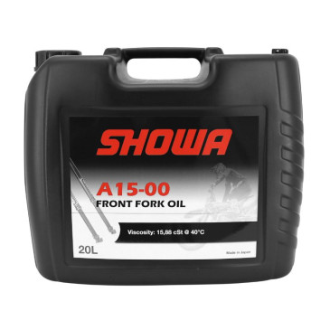 HUILE DE FOURCHE SHOWA A15-00 VISCOSITE 15,88 cSt A 40° 5W (20L) (VENDU A L'UNITE) 3700948251744