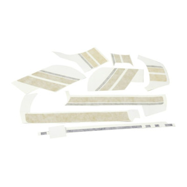 AUTOCOLLANT/STICKER/KIT DECORS JAUNE ORIGINE PIAGGIO 50-125 SPRINT SIXTIES 2016> -2H003836000A2-