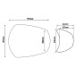 RETROVISEUR VELO CARGO ZEFAL ESPION E100 3420586602097