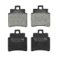 PLAQUETTE DE FREIN NEWFREN POUR KYMCO 300 MAXXER 2006> AR, 250 GRAND DINK 2001>2004 AV / SYM 125 GTS 2006>2007 AV, 125 JOYMAX 2006>2007, 300 JOYMAX 2009> AV (FD0327BE) (ELITE ORGANIQUE) 8025832415374