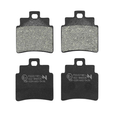 PLAQUETTE DE FREIN NEWFREN POUR KYMCO 300 MAXXER 2006> AR, 250 GRAND DINK 2001>2004 AV / SYM 125 GTS 2006>2007 AV, 125 JOYMAX 2006>2007, 300 JOYMAX 2009> AV (FD0327BE) (ELITE ORGANIQUE) 8025832415374