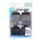 PLAQUETTE DE FREIN NEWFREN POUR KYMCO 300 MAXXER 2006> AR, 250 GRAND DINK 2001>2004 AV / SYM 125 GTS 2006>2007 AV, 125 JOYMAX 2006>2007, 300 JOYMAX 2009> AV (FD0327BE) (ELITE ORGANIQUE) 8025832415374