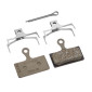 PLAQUETTE DE FREIN VTT SHIMANO XT M8000/M785 - XTR M9000/M985 SLX M666/M675 DEORE M6000 (SHIMANO ORIGINE RESINE) - G05S (PAIRE SUR CARTE)(VOIR LISTE ARGUMENTAIRE) (VENDU A LA BOITE DE 25 PAIRES) 4550170311254