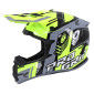 CASQUE CROSS ADULTE PROGRIP 3080 SPIRITS JAUNE FLUO/GRIS XS (ECE 22.06) 0801766033611