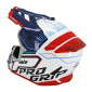 CASQUE CROSS ADULTE PROGRIP 3080 ADVENTURE BLANC/BLEU/ROUGE M (ECE 22.06) 0801766033680