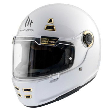 HELMET-FULL FACE MT JARAMA A0 SOLID-GLOSS PEARL WHITE S (ECE 22.06) 8434639160811