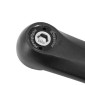 PEDALIER CITY STRONGLIGHT 8V. IMPACT S NOIR 170mm 42dts AVEC CARTER POUR CHAINE 7/8/9V. (AXE CARRE 118mm) 0000001100037