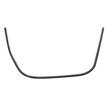 BORDURE/JONC DE TABLIER AVANT DROIT NOIR BRILLANT ORIGINE PIAGGIO 125-250-300 VESPA GTS 2009>2018 -1B005780-