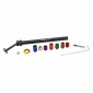 AXE TRAVERSANT / BLOCAGE RAPIDO ROUE ROUTE ARRIERE LG 147mm M12x142 COMPATIBLE TOUT FILETAGE 3700948284698