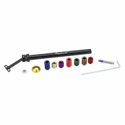 AXE TRAVERSANT / BLOCAGE RAPIDO ROUE ROUTE ARRIERE LG 147mm M12x142 COMPATIBLE TOUT FILETAGE 3700948284698