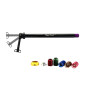 AXE TRAVERSANT / BLOCAGE RAPIDO ROUE ROUTE ARRIERE LG 147mm M12x142 COMPATIBLE TOUT FILETAGE 3700948284698
