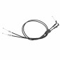 TRANSMISSION GAZ MOTO ADAPTABLE KAWASAKI 250 KX F 2009>2012, 450 KX F 2012 COMPLETE (OEM: 540120265/540120286) -SELECTION P2R-