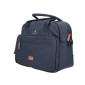 SACOCHE ARRIERE VELO HAPO.G VELOTAF BLEU FIXATION PORTE BAGAGE (28x34x15cm) 3104889922808