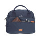 SACOCHE ARRIERE VELO HAPO.G VELOTAF BLEU FIXATION PORTE BAGAGE (28x34x15cm) 3104889922808