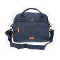 SACOCHE ARRIERE VELO HAPO.G VELOTAF BLEU FIXATION PORTE BAGAGE (28x34x15cm) 3104889922808