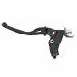 POIGNEE/LEVIER D'EMBRAYAGE MOTO ON ROAD DOMINO F.28 RACING ALU GAUCHE NOIR (LEVIER REPLIABLE) 8033900036505