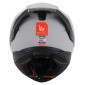 CASQUE INTEGRAL MT BRAKER SV A12 UNI GRIS NARDO MAT XS (DOUBLE ECRANS) (ECE 22.06) 8434639219106