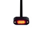 FEU ARRIERE MOTO UNIVERSELLE TAAC LS01 4 LED FUME/NOIR ALU 8026492167320