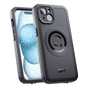 COQUE SMARTPHONE/TELEPHONE SP CONNECT XTREME POUR IPHONE 15 NOIR (ETANCHE, PROTECTION SABLE, BOUE, RESISTANCE AUX CHOCS) (COMPATIBLE AVEC TOUT LES SUPPORTS SP CONNECT SPC+) 4028017529044
