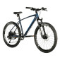 VELO MUSCULAIRE VTT 26 LEADER FOX FACTOR 2025 BLEU NUIT MAT 9V CADRE 16 POUCES (TAILLE ENFANT 148 à 156 cm) 8592826101242