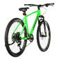 VELO MUSCULAIRE VTT 26 LEADER FOX FACTOR 2025 VERT FLUO MAT 9V CADRE 18 POUCES (TAILLE ENFANT 156 à 164 cm) 8592826103512