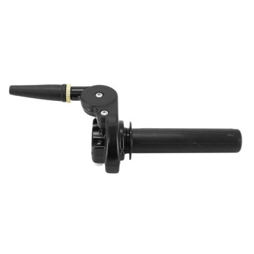 THROTTLE HANDLE FOR MOTORBIKE - CROSS/OFF ROAD DOMINO 2203 Type - 2 stroke Black - Short stroke -P2R- 3700948258804