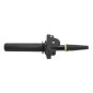 THROTTLE HANDLE FOR MOTORBIKE - CROSS/OFF ROAD DOMINO 2203 Type - 2 stroke Black - Short stroke -P2R- 3700948258804