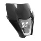 PLAQUE PHARE/TETE DE FOURCHE MOTO TYPE KTM 2.0 NOIR (HOMOLOGUE CE) (LED) 3700948285435
