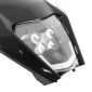 PLAQUE PHARE/TETE DE FOURCHE MOTO TYPE KTM 2.0 NOIR (HOMOLOGUE CE) (LED) 3700948285435