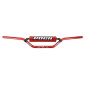 GUIDON 50 A BOITE VOCA CROSS ALU T6 DIAM 22,2mm L805mm H94mm ROUGE AVEC MOUSSE ROUGE 3700948184486