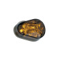 CLIGNOTANT MOTO TAAC FR06 13 LEDS FUME/NOIR (M10 / LONG 34mm / H 25mm) (PAIRE) QUALITE PREMIUM -HOMOLOGUE ECE- 8026492167382
