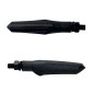 CLIGNOTANT SEQUENTIEL MOTO TAAC FR09 11 LEDS FUME/NOIR (M8 / LONG 85mm / H 20mm) (PAIRE) QUALITE PREMIUM -HOMOLOGUE ECE- 8026492167412