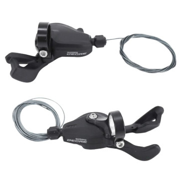 MANETTE VTT SHIMANO STI 2x11V. DEORE M5100 SANS INDICATEUR (PAIRE) (MONTAGE ATELIER) 3700948291580