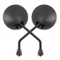 RETROVISEUR ADAPTABLE NIU N-SERIES, N1S, N-SPORT, N-PRO NOIR (PAIRE) -SELECTION P2R- 8718336085760