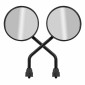 RETROVISEUR ADAPTABLE NIU N-SERIES, N1S, N-SPORT, N-PRO NOIR (PAIRE) -SELECTION P2R- 8718336085760