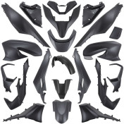 CARROSSERIE/CARENAGE MAXISCOOTER ADAPTABLE HONDA 125-300 FORZA 2018>2020 GRIS FONCE (KIT 21 PIECES) -P2R- 3700948267271