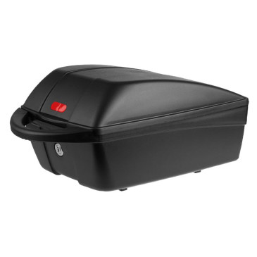 TOP CASE VELO BOX POLISPORT 11L NOIR FIXER DIRECTEMENT SUR PORTE BAGAGES A CLE (LONG 43cm x LARG 26cm x HAUT 20cm) - POIDS MAX 5KGS 5604415162282