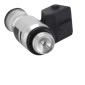 INJECTEUR MAXISCOOTER ADAPTABLE PIAGGIO 125 LIBERTY 2013>2016, VESPA PRIMAVERA 2013>2016, SPRINT 2014>2016, GTS 2013>2016 4T (POUR MOTEUR 3 SOUPAPES, 2 TROUS) (TYPE IWP241) (OEM: 8799715) -P2R- 3700948287057
