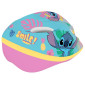 CASQUE VELO ENFANT STITCH ROSE AVEC MOLETTE REGLAGE TAILLE 52-56 (VENDU SUR CARTE) 5902308592919