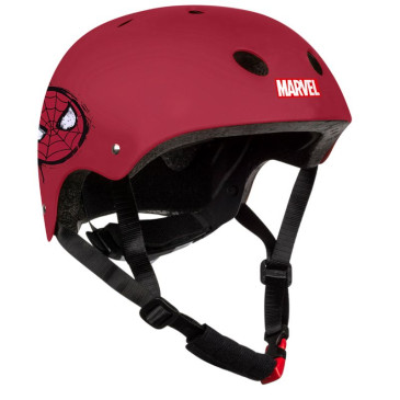 CASQUE VELO ENFANT SPIDEY BLEU AVEC MOLETTE REGLAGE TAILLE 52-56 (VENDU SUR CARTE) 5902308590861