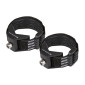 SUPPORT FIXATION PORTE BIDON NOIR SUR VELCRO POUR VELO MUSCULAIRE ET VAE 887539028404