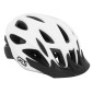 MTB ADULT HELMET - GES REVO SILVER- IN-MOLD - EURO 58-61 VISOR , FIT-SYSTEM (IN BOX) 8435274966233