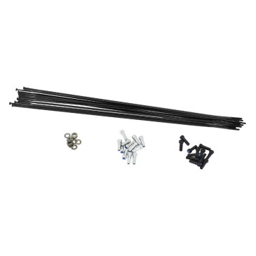 RAYON INOX MAVIC RENFORCE TETE DROITE POUR ROUE CROSSMAX 29" AVANT/ARRIERE L 296mm ECROU (BOITE DE 12) 0887850806880