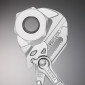 PINCE-CLE PRO KNIPEX ROBUSTE 180mm CHROME (OUTIL POLYVALENT MULTIPRISE) (86 03 180) -MADE IN GERMANY- 4003773035466